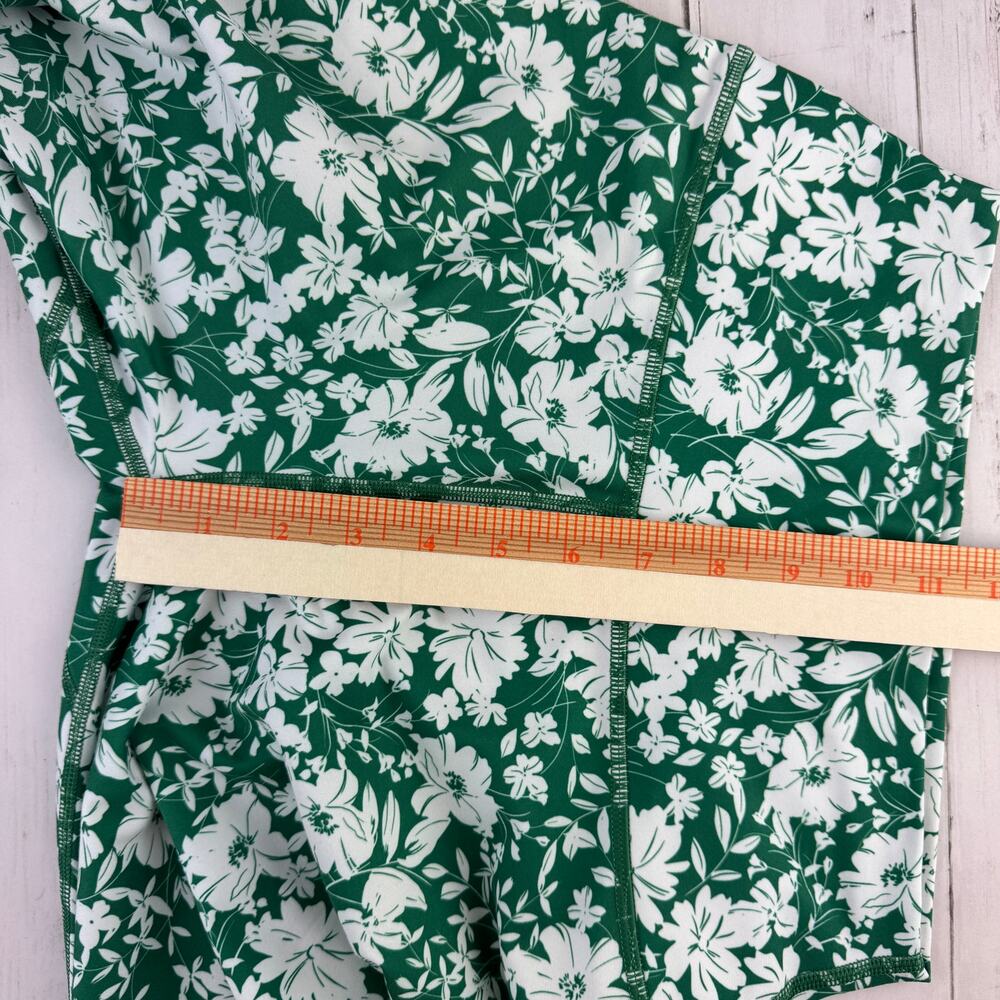 Spiritual Gangster Green Floral Verona Intent High Waisted Legging Size Medium - Picture 16 of 16